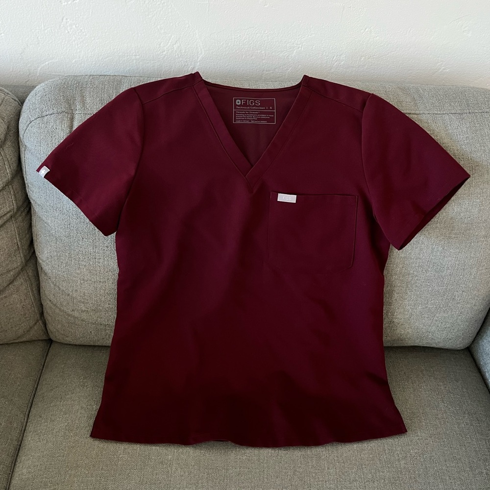 Figs Scrubs Top